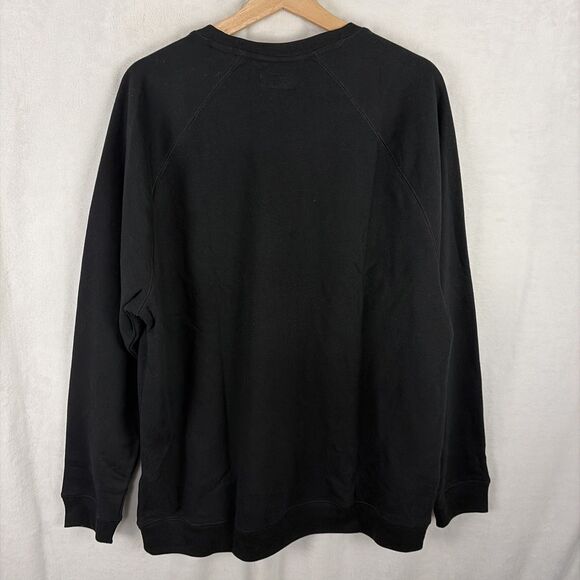 Polo Ralph Lauren Fleece Sleepwear Sweatshirt Mens XL Black Crewneck NWT - Picture 5 of 6